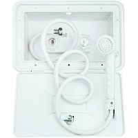 Dura Faucet Dfsa170Wt Exterior Shower & Box Kit, White - Df-Sa170-Wt - 621-Dfsa170Wtf1