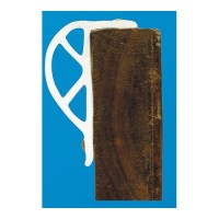 Dock Edge De1210F Prodock Commercial Grade Heavy Slant P Profile, White, 8', 3/Pk - De1210F - 686-De1210Ff1