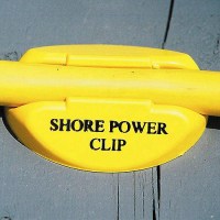 Dock Edge De91200F Shore Power Clip For 30 Amp Cords Yellow (4/Bag) - De91200F - 686-De91200Ff1