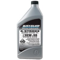Quicksilver 92-8M0142156 4-Stroke Fc-W Synthetic Blend Oil 10W-30, 55 Gal Drum - 8M0142156 - 710-92-8M0142156F1
