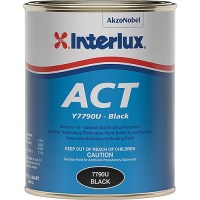 Interlux 7790Uq Act, Black, Qt., 6/Case - Y7790U/Qt - 94-7790Uqf1